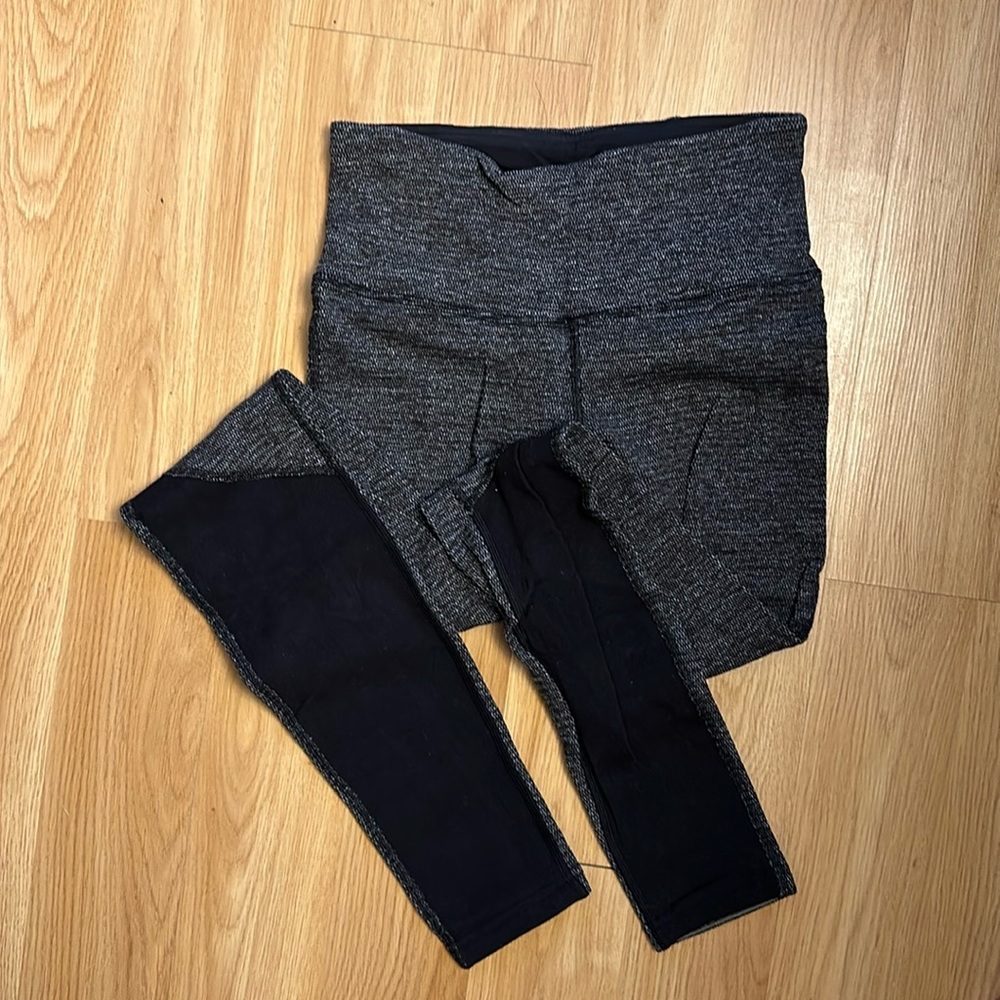 Lululemon leggings, good gently worn condition, 4